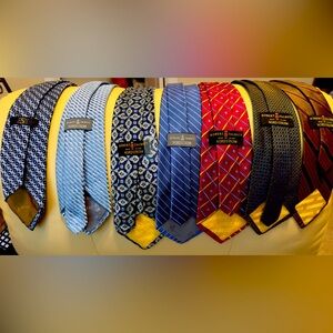 Beautiful Gently Used Robert Talbott Neck Ties